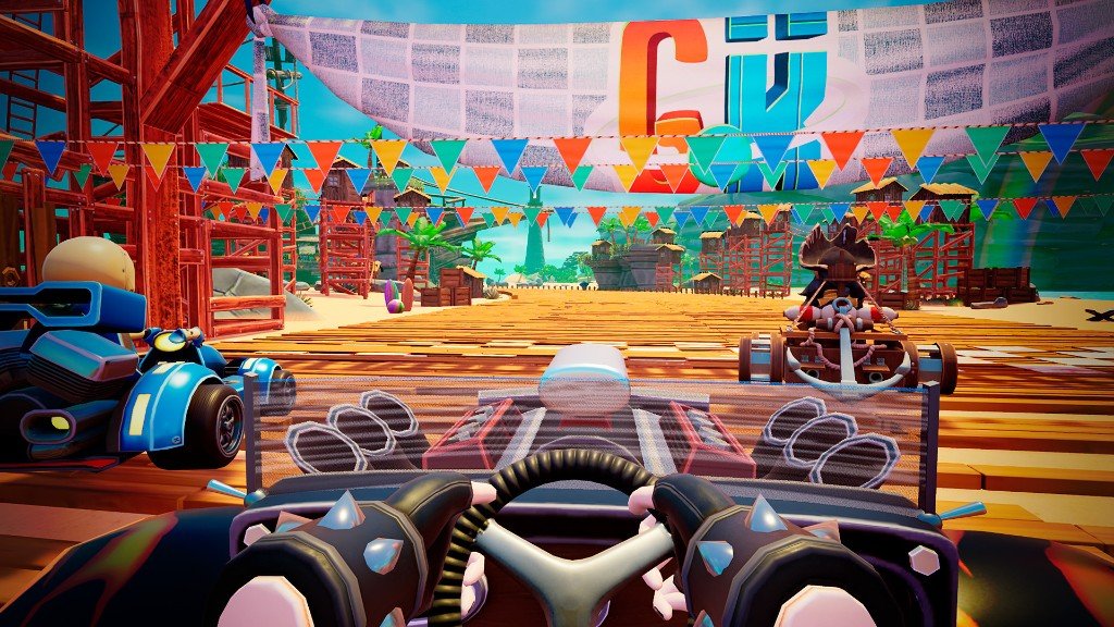 Galaxy Kart VR — carreras con combate en Meta Quest